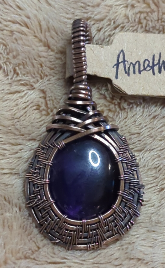 Amethyst pendant