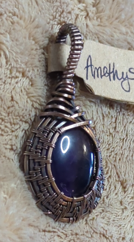 Amethyst pendant