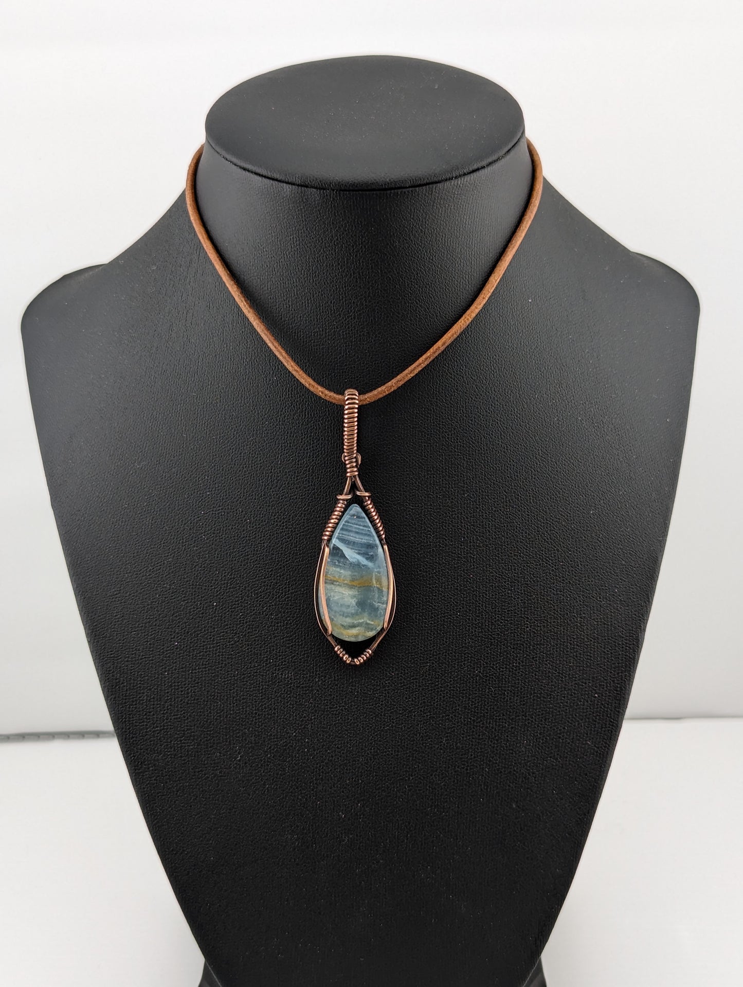 Blue Onyx Pendant