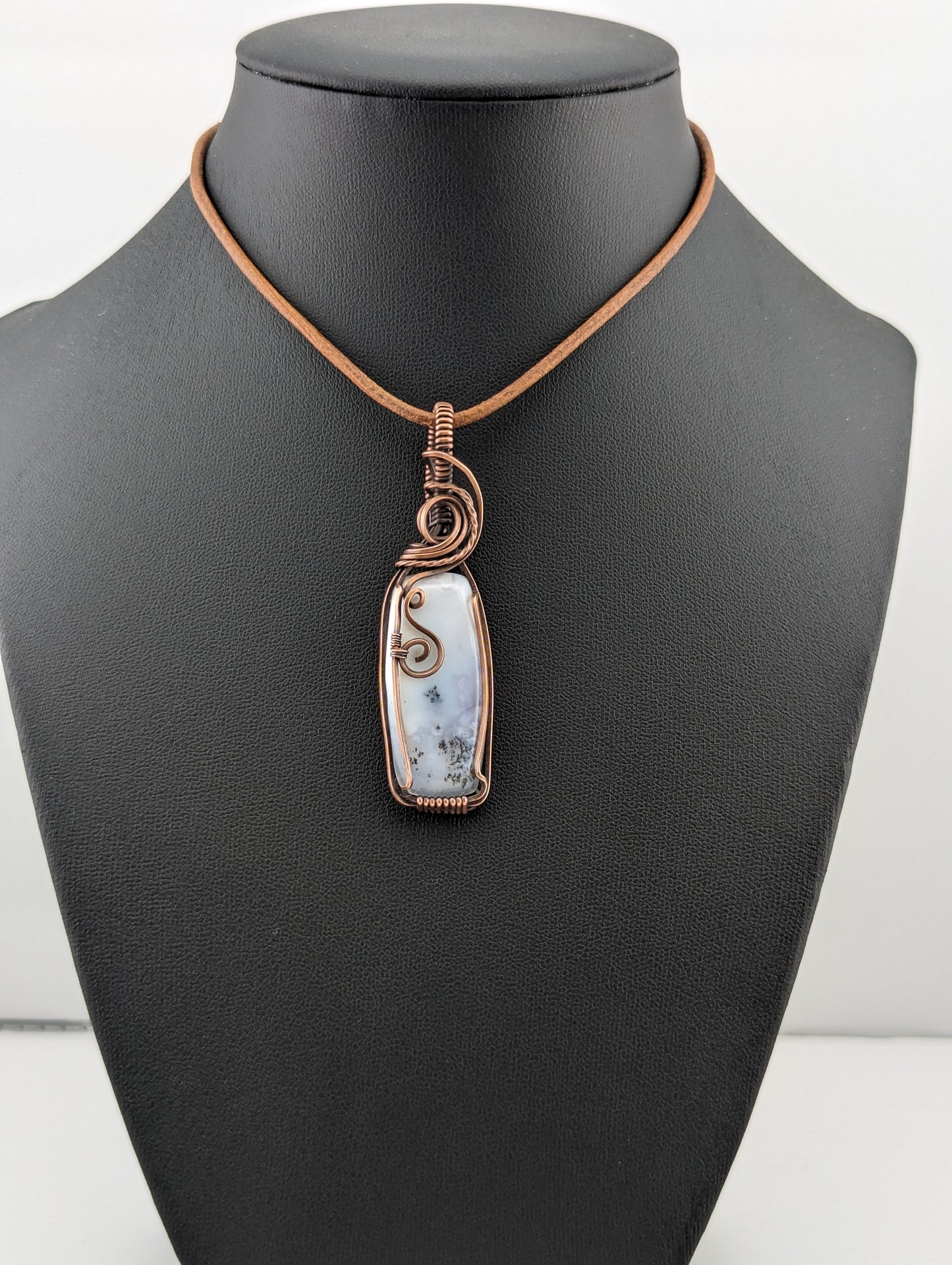 Dendritic Agate Pendant