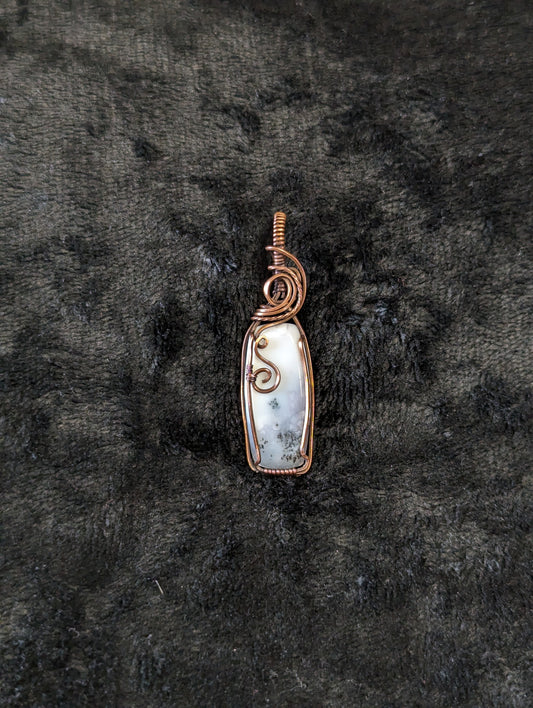 Dendritic Agate Pendant