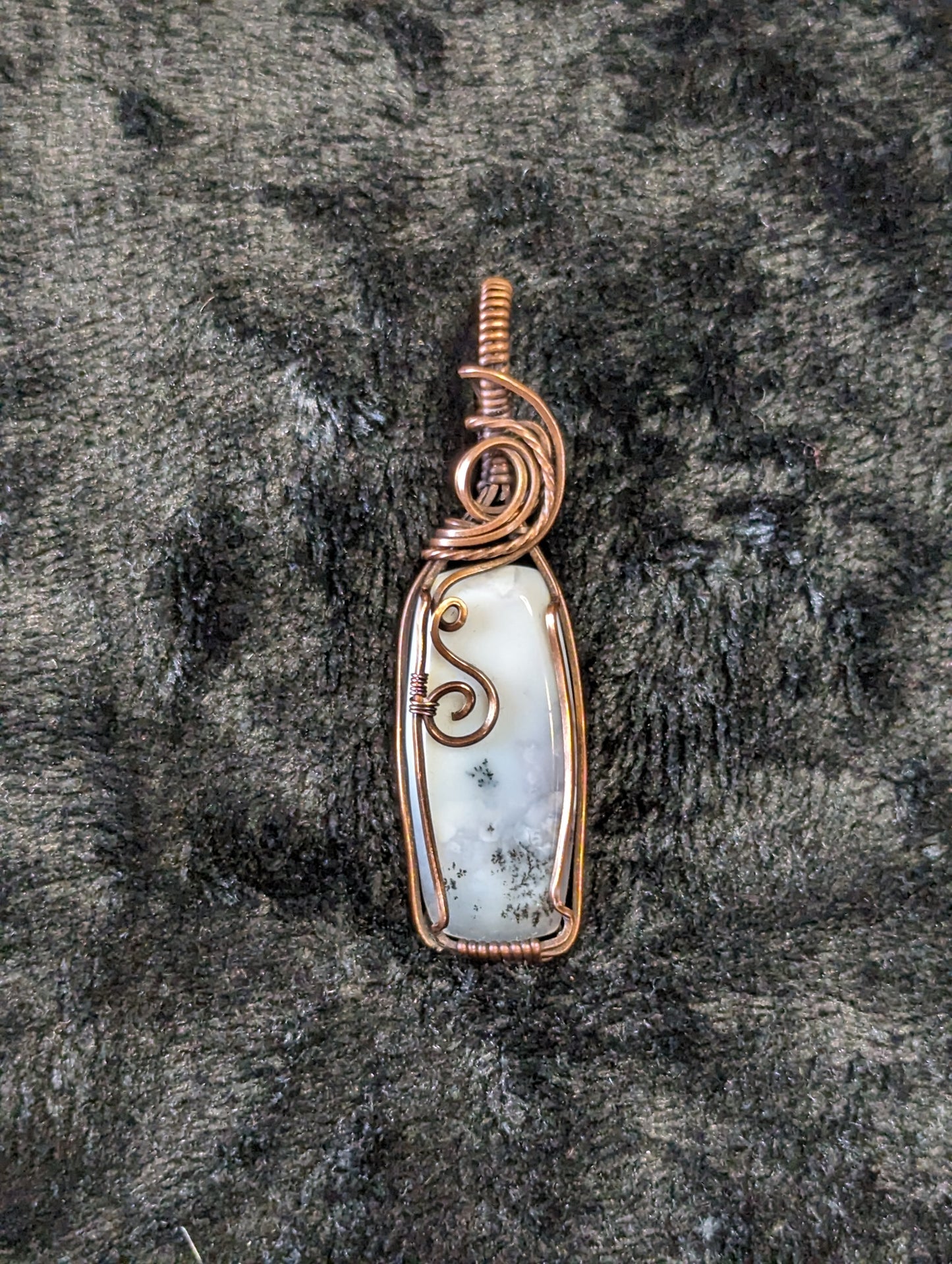 Dendritic Agate Pendant