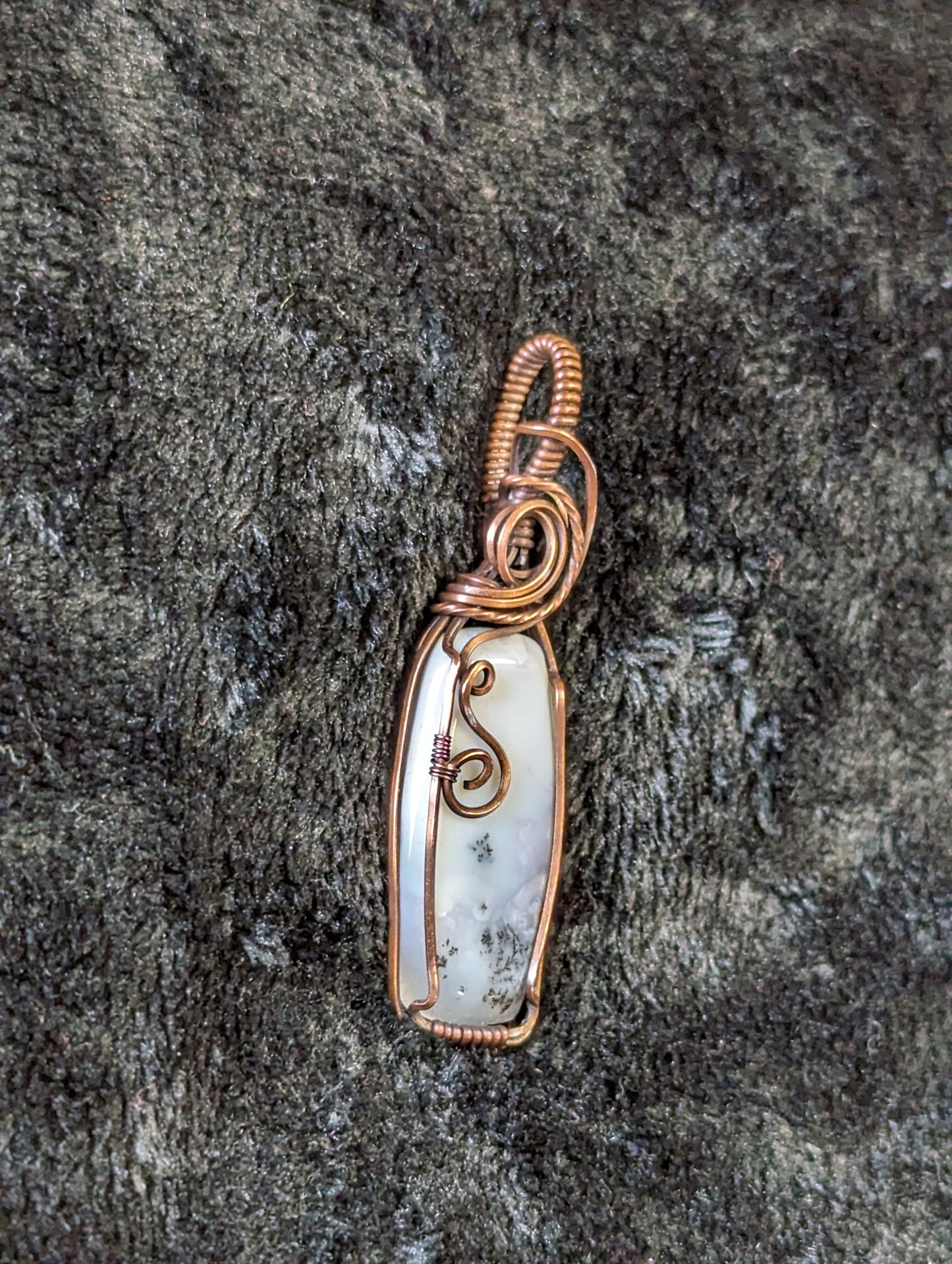 Dendritic Agate Pendant