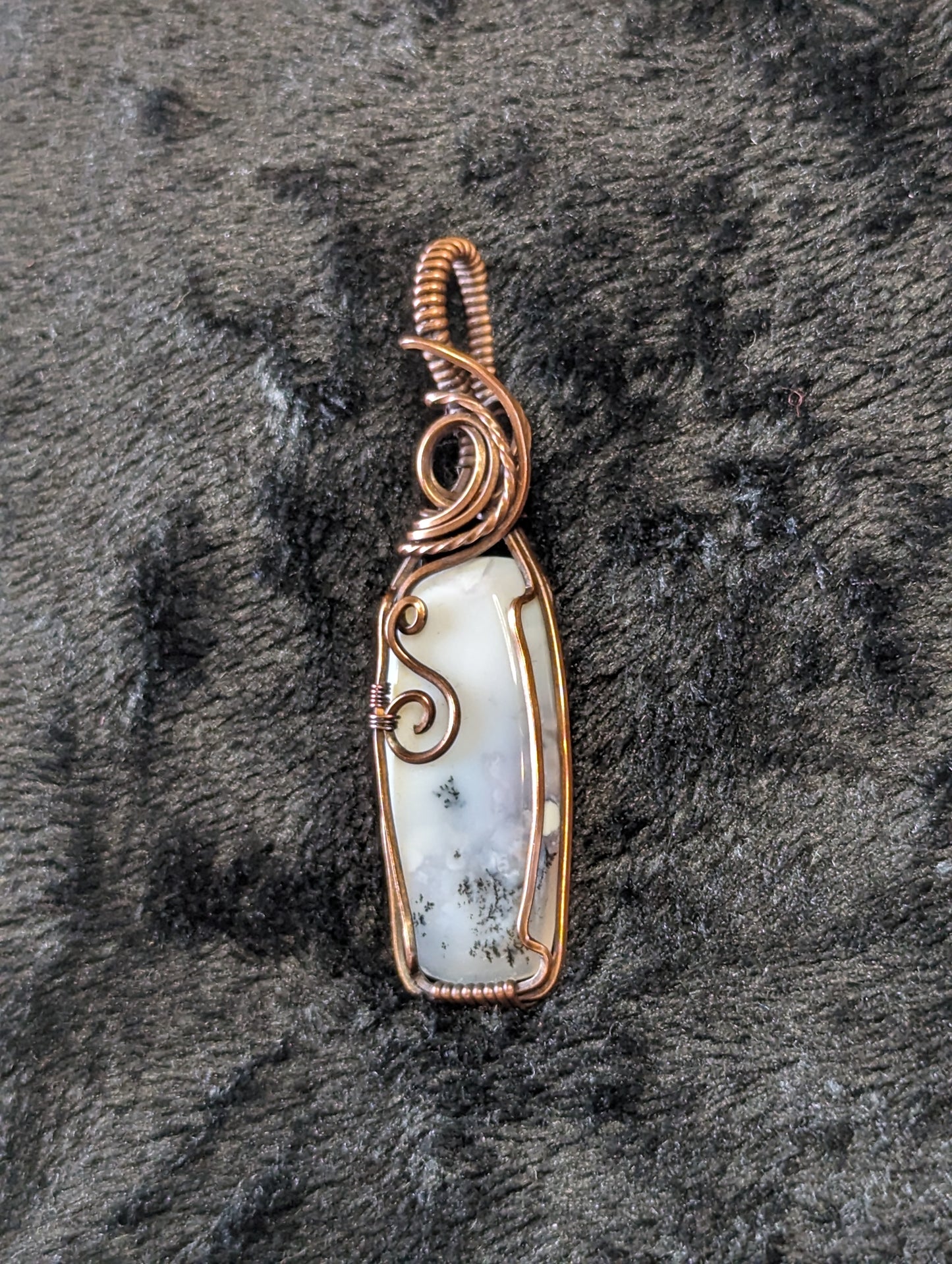 Dendritic Agate Pendant