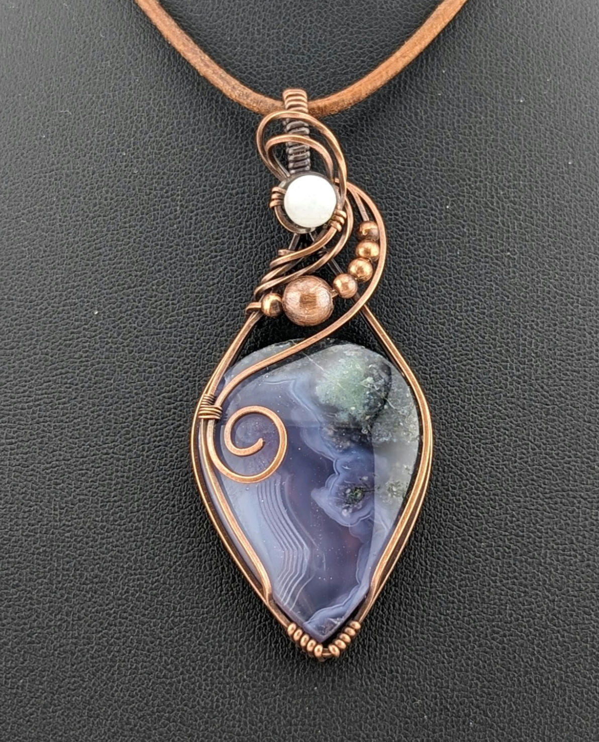 Indonesian Moss Agate Pendant