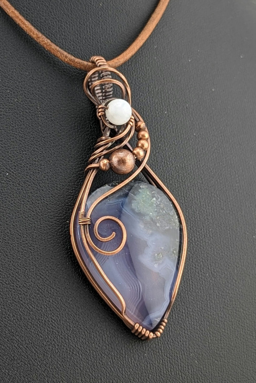 Indonesian Moss Agate Pendant