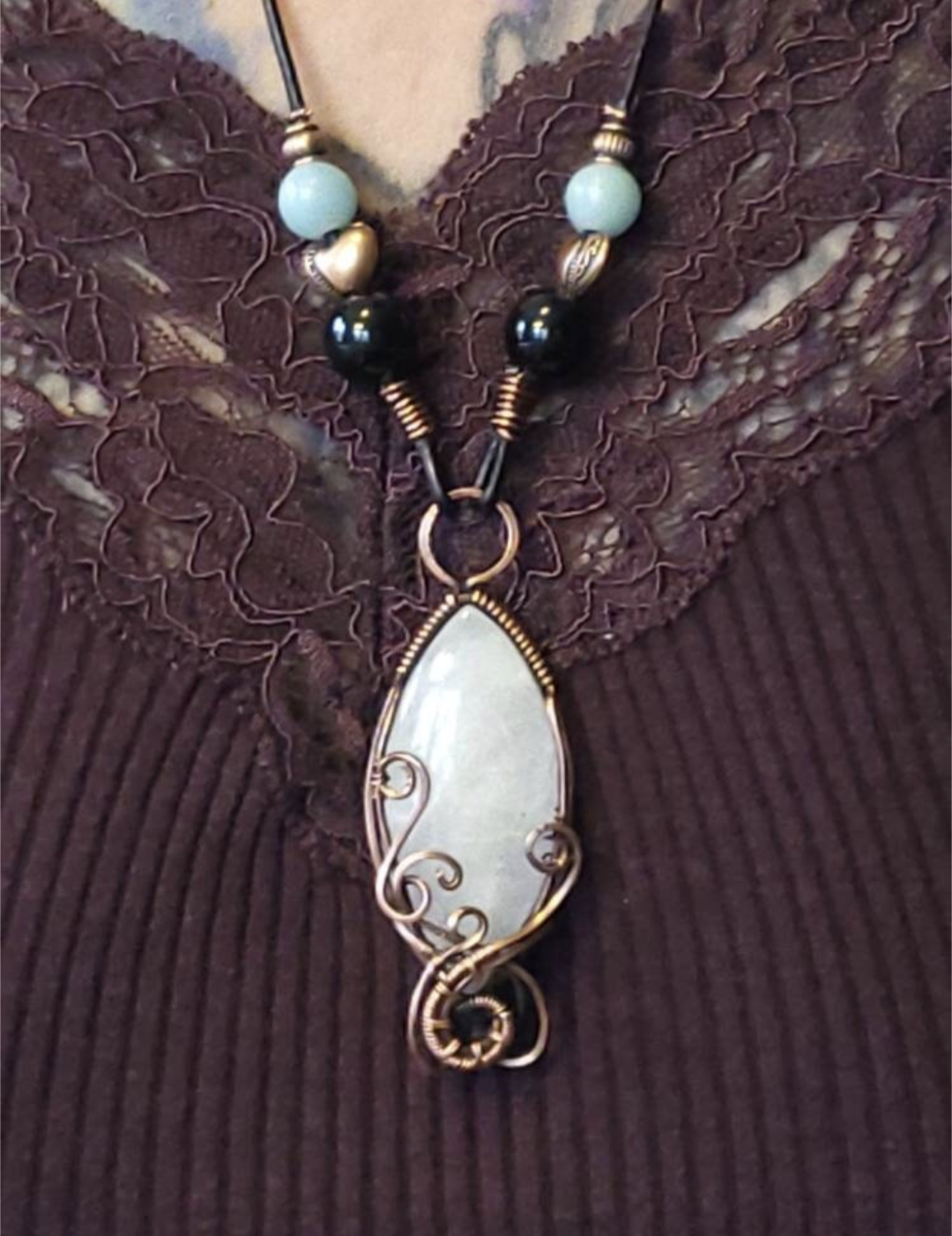 Moonstone Pendant.