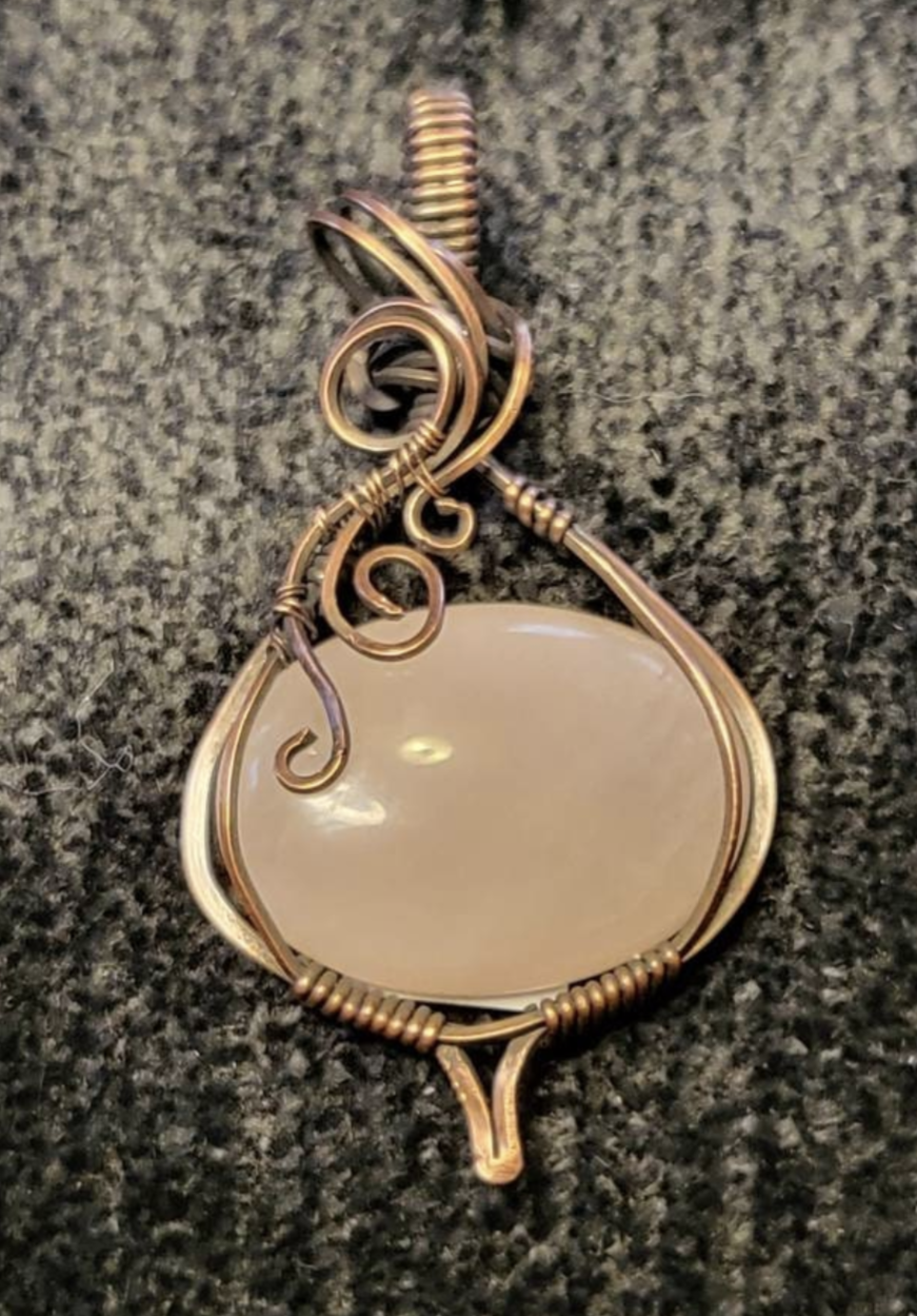 Rose Quartz Pendant